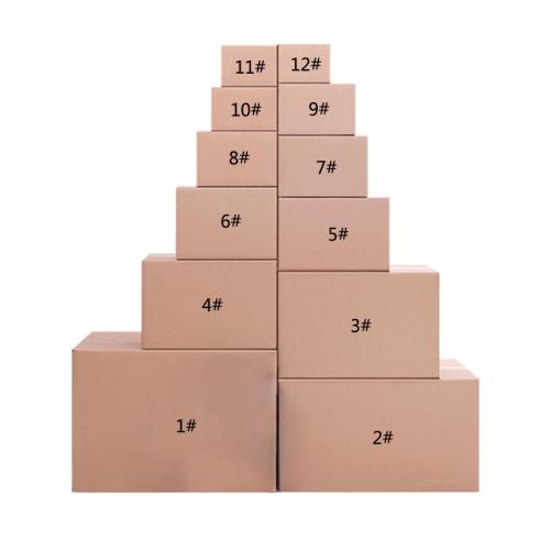 Custom Carton Manufacturer Corrugated Mailing Delivery Cardboard File Shipping Black Box Storage Packaging Carton Box