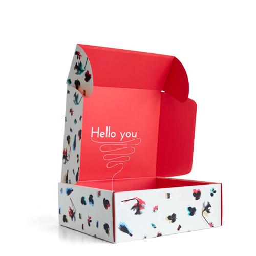 Custom Luxury Foldable Gift Box For Clothing Shoes Mailing Box Airplane Rigid Box