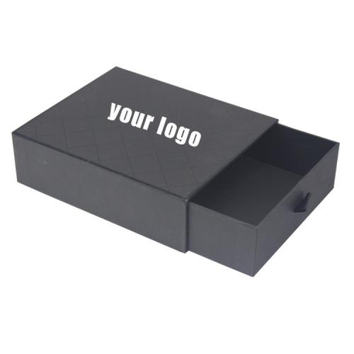 Custom Mini caja de joyeria earring rings necklace luxury gift box sliding paper box drawer jewelry packaging rigid box