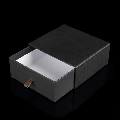 High Luxury Paper Jewelry Box With Sponge Drawer Style For Bracelet Bangle Rigid Box Jewelry Gift Packaging Print Logo